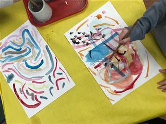 Student artwork - abstract art